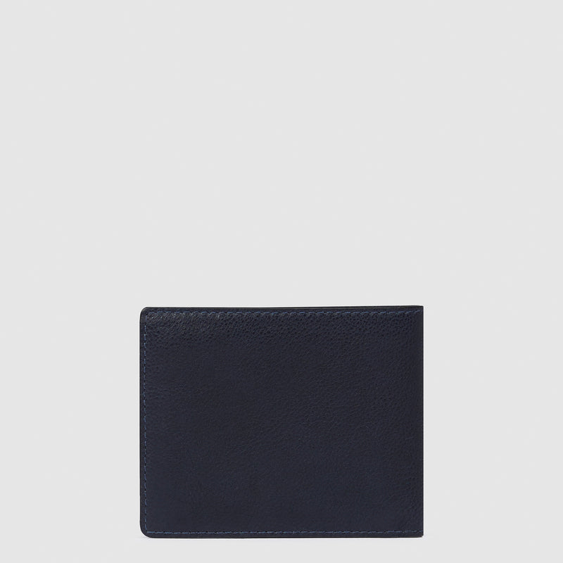 Men’s wallet with removable document facility