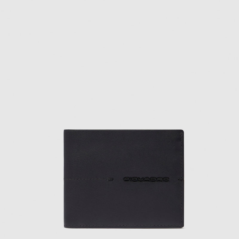 Men’s wallet with removable document facility