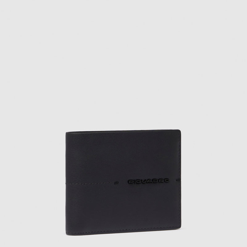 Men’s wallet with removable document facility