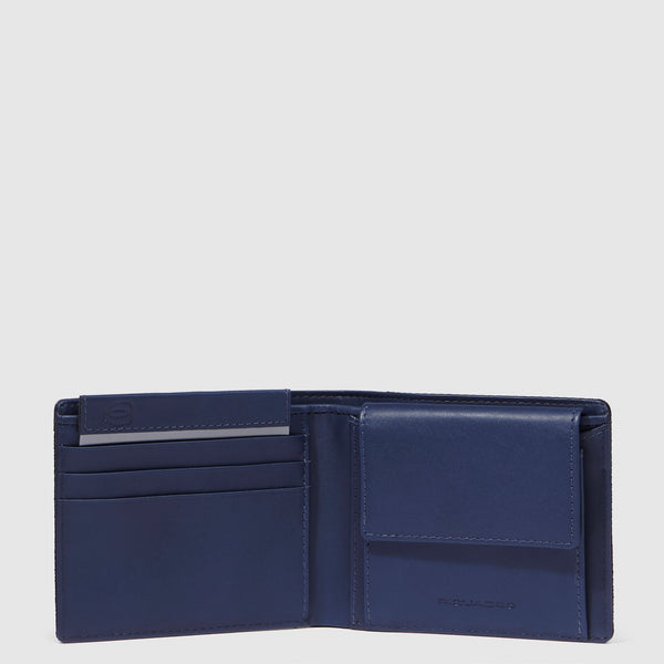 Men’s wallet with coin pocket