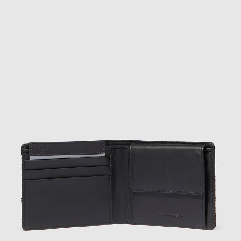 Men’s wallet with coin pocket