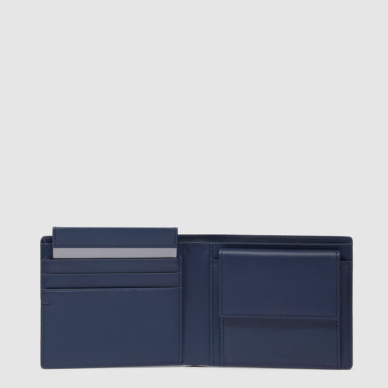 Men’s wallet with coin pocket