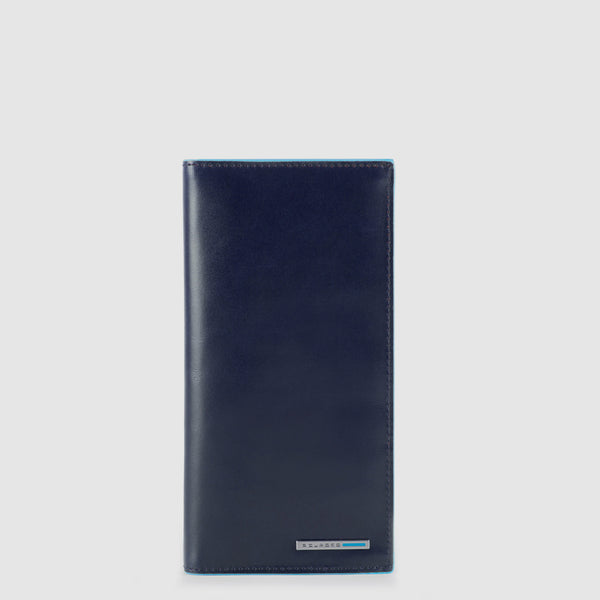 Long wallet with coin pocket, credit card