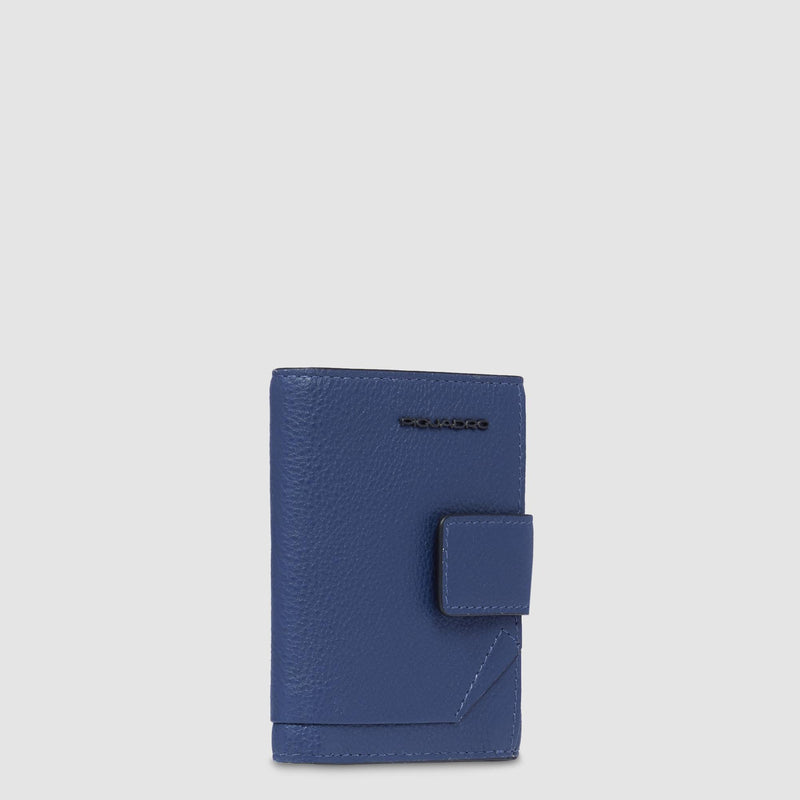 Pocket trifold men's wallet with money pocket