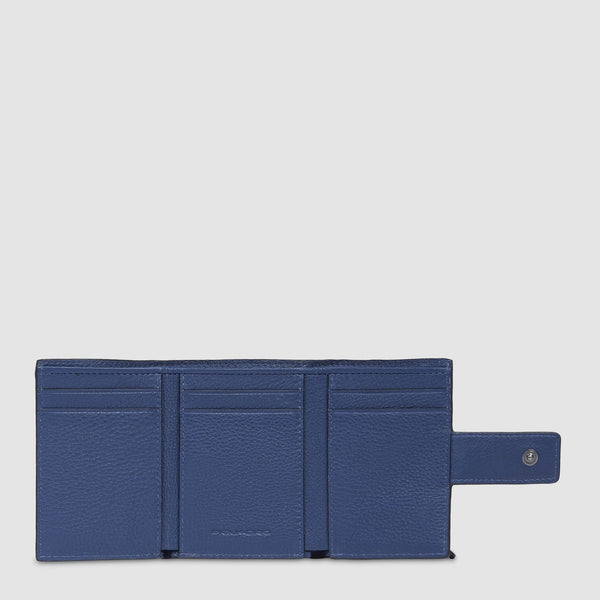 Pocket trifold men's wallet with money pocket