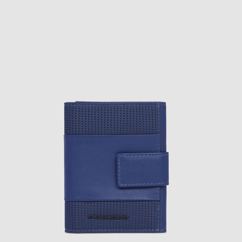 Pocket trifold men's wallet with money pocket