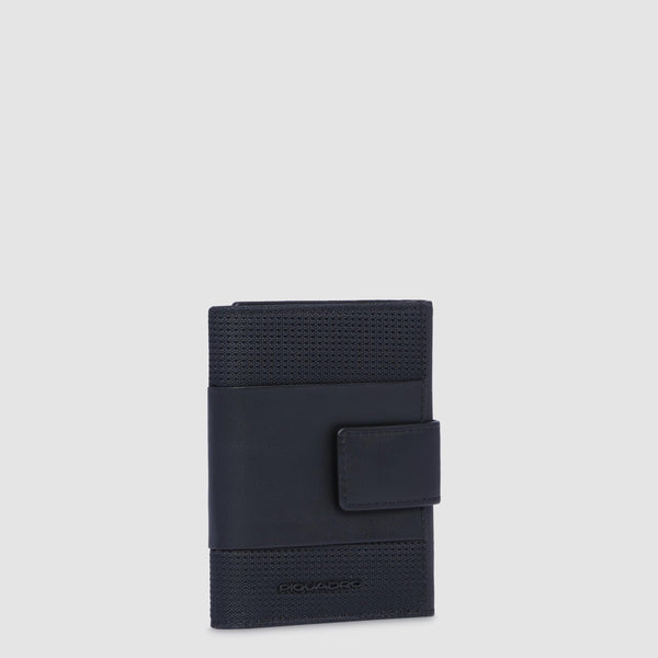 Pocket trifold men's wallet with money pocket