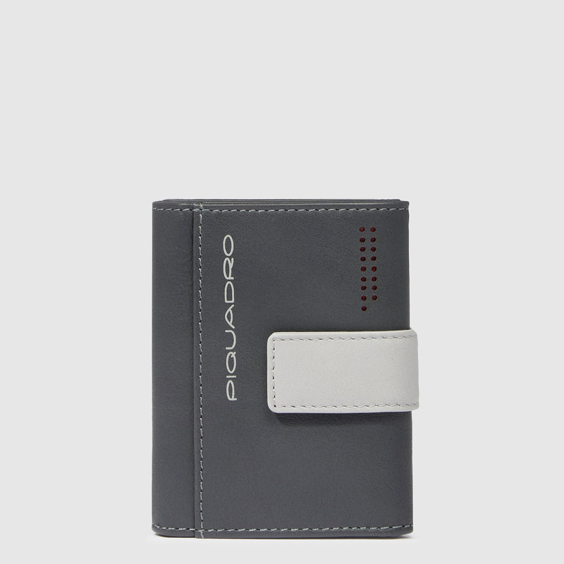 Pocket trifold men's wallet with money pocket