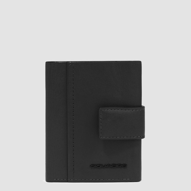 Pocket trifold men's wallet with money pocket