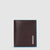 Vertical men’s wallet with coin pocket