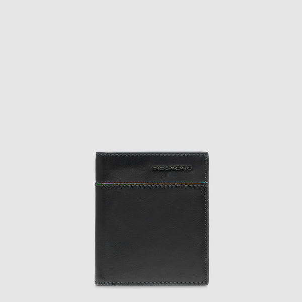 Vertical men’s wallet with coin pocket