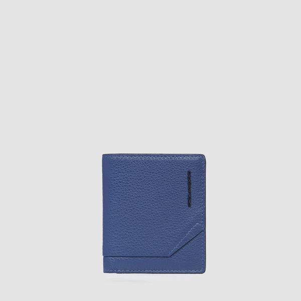 Vertical men’s wallet with coin pocket