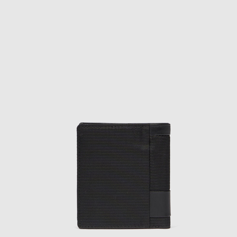 Portefeuille homme vertical avec porte-monnaie