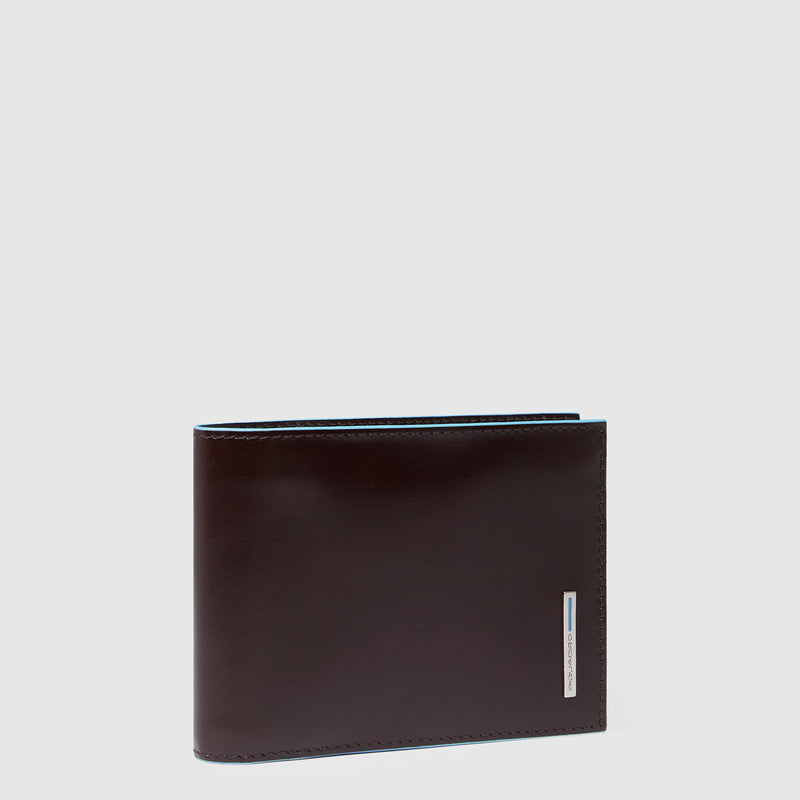 Men’s wallet with two compartments for banknotes