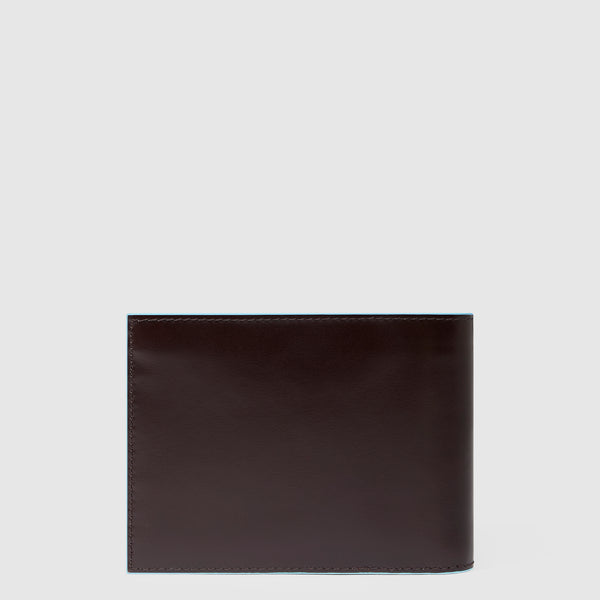 Men’s wallet with two compartments for banknotes