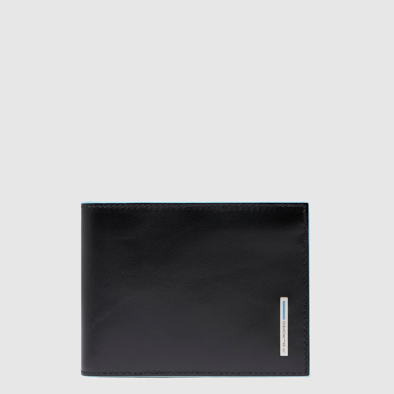 Men’s wallet with two compartments for banknotes