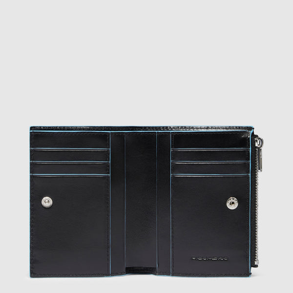 Portefeuille homme vertical avec porte-monnaie